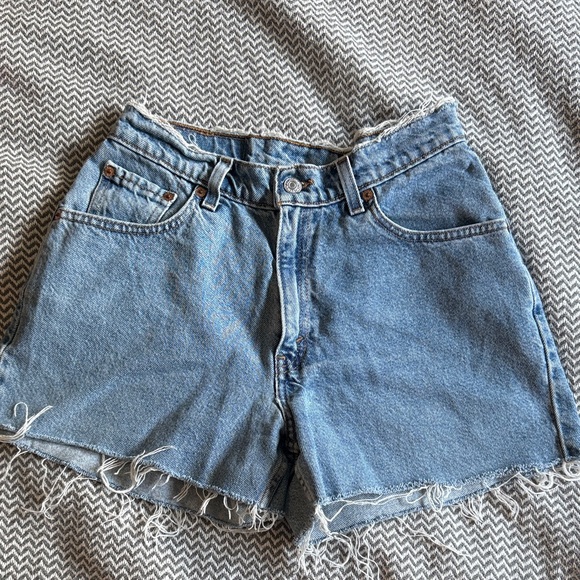 Levi's Pants - Vintage 90s Levi’s zipper fly cutoff shorts 28” waist